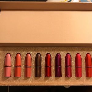 MAC mini lipsticks, bundle of 9